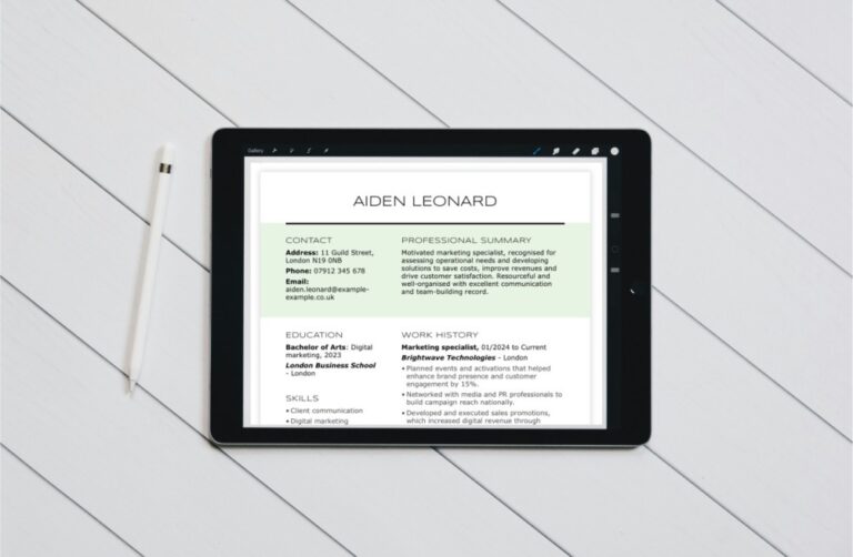 How To Write A Personal Statement For A CV