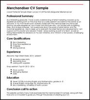 Merchandiser Job Description Sample PDF Template