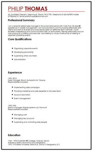 CV Example For Volunteering MyPerfectCV