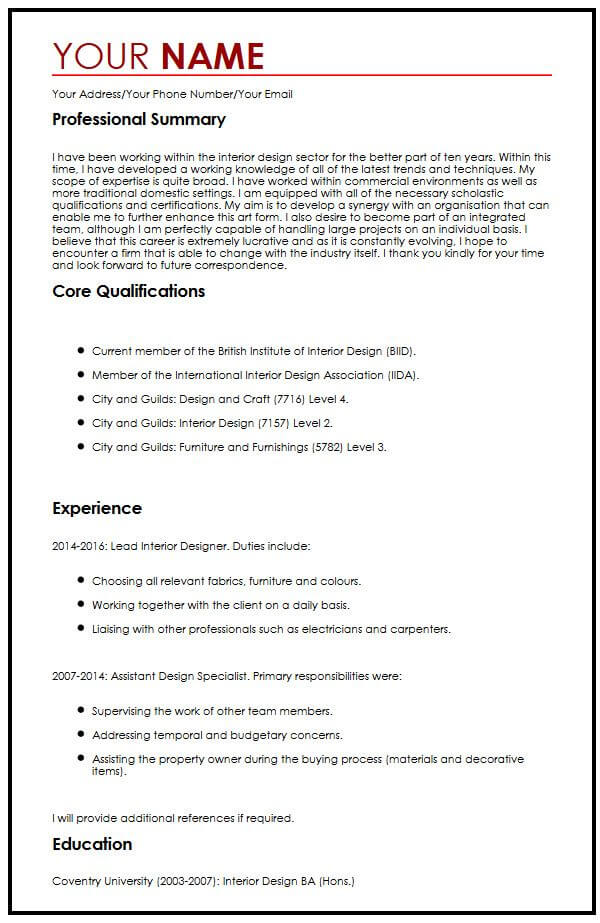 resume writing english grammar
