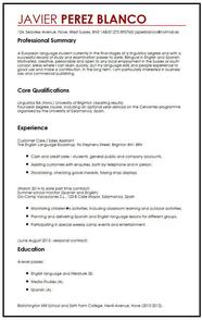 Curriculum Vitae Examples For Students FREE 10 Sample Curriculum 