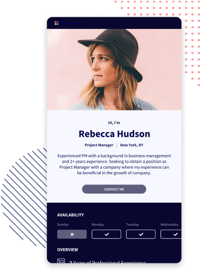 Social profile mobile
